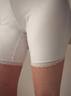 Shapewear|Next Zwart/wit - Menopause Friendly Cooling Thigh Smoothing Shorts 2 Pack