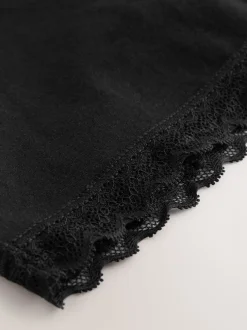 Shapewear|Next Zwart/wit - Menopause Friendly Cooling Thigh Smoothing Shorts 2 Pack