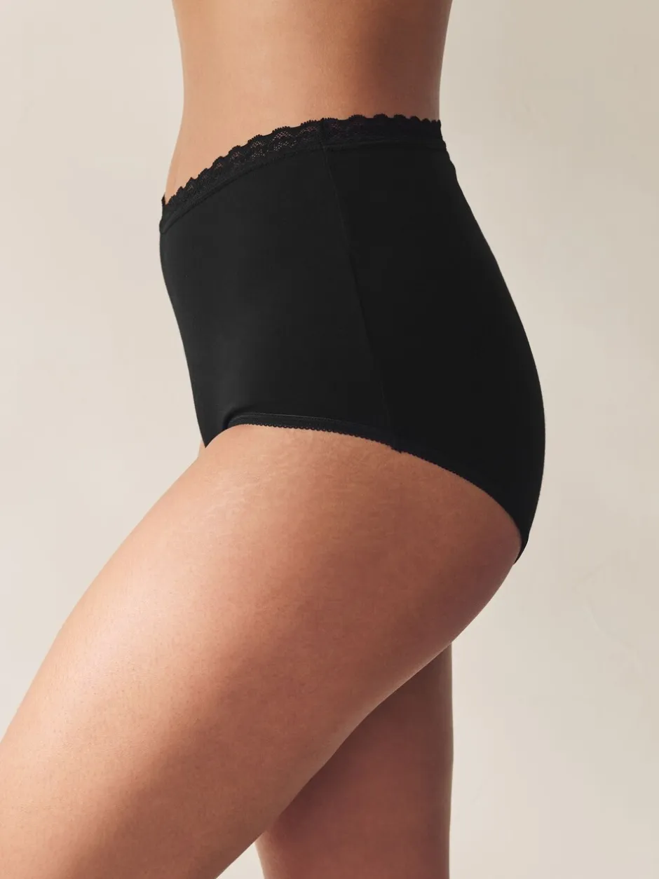 Onderbroeken*Next Zwart/wit - Menopause Friendly Cooling Knickers 2 Pack