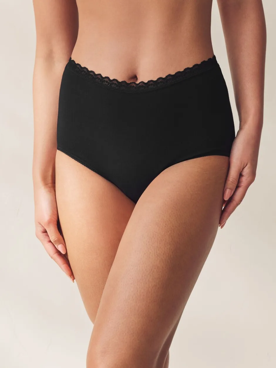 Onderbroeken*Next Zwart/wit - Menopause Friendly Cooling Knickers 2 Pack