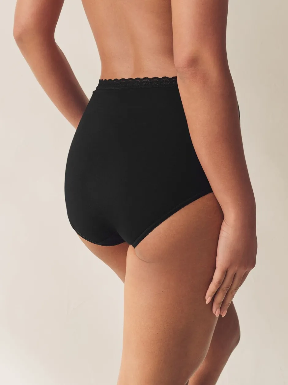 Onderbroeken*Next Zwart/wit - Menopause Friendly Cooling Knickers 2 Pack