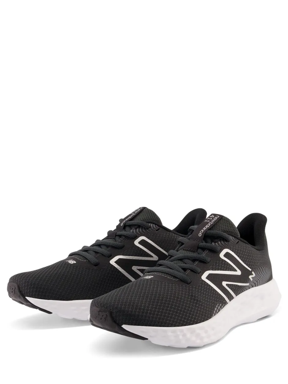 Sneakers|New Balance - 411 damessneakers Zwart/wit