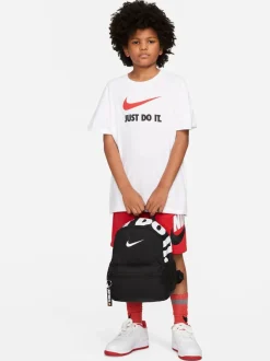Tassen|Nike - Brasilia JDI minirugzak voor kinderen Zwart/wit