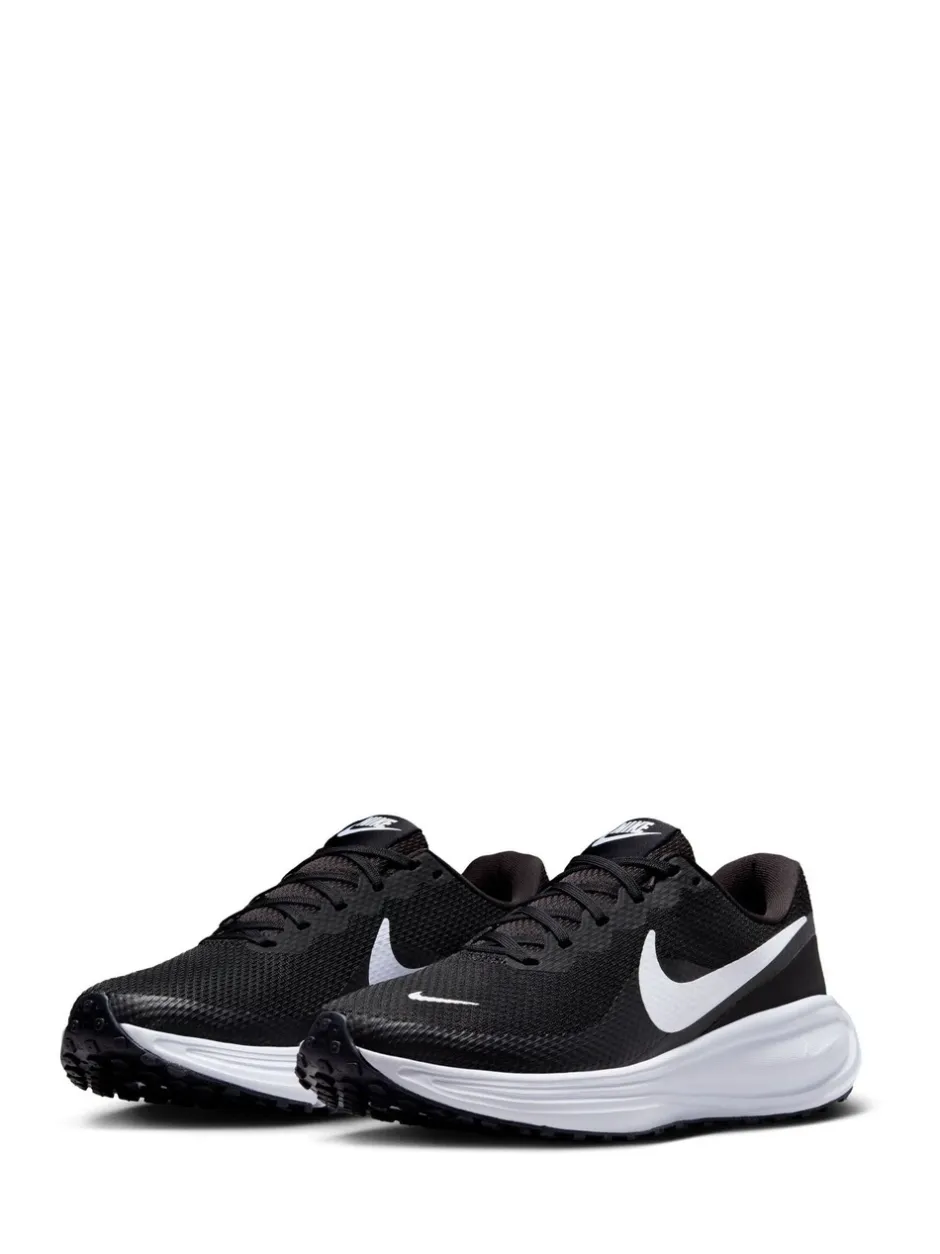 Sneakers|Sportkleding|Nike Zwart/wit - Revolution 8 hardloopschoenen