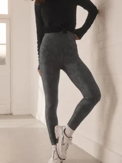Leggings En Joggingbroeken|Sportkleding|Next Zwart/wit - Power Active sportlegging