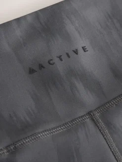 Leggings En Joggingbroeken|Sportkleding|Next Zwart/wit - Power Active sportlegging
