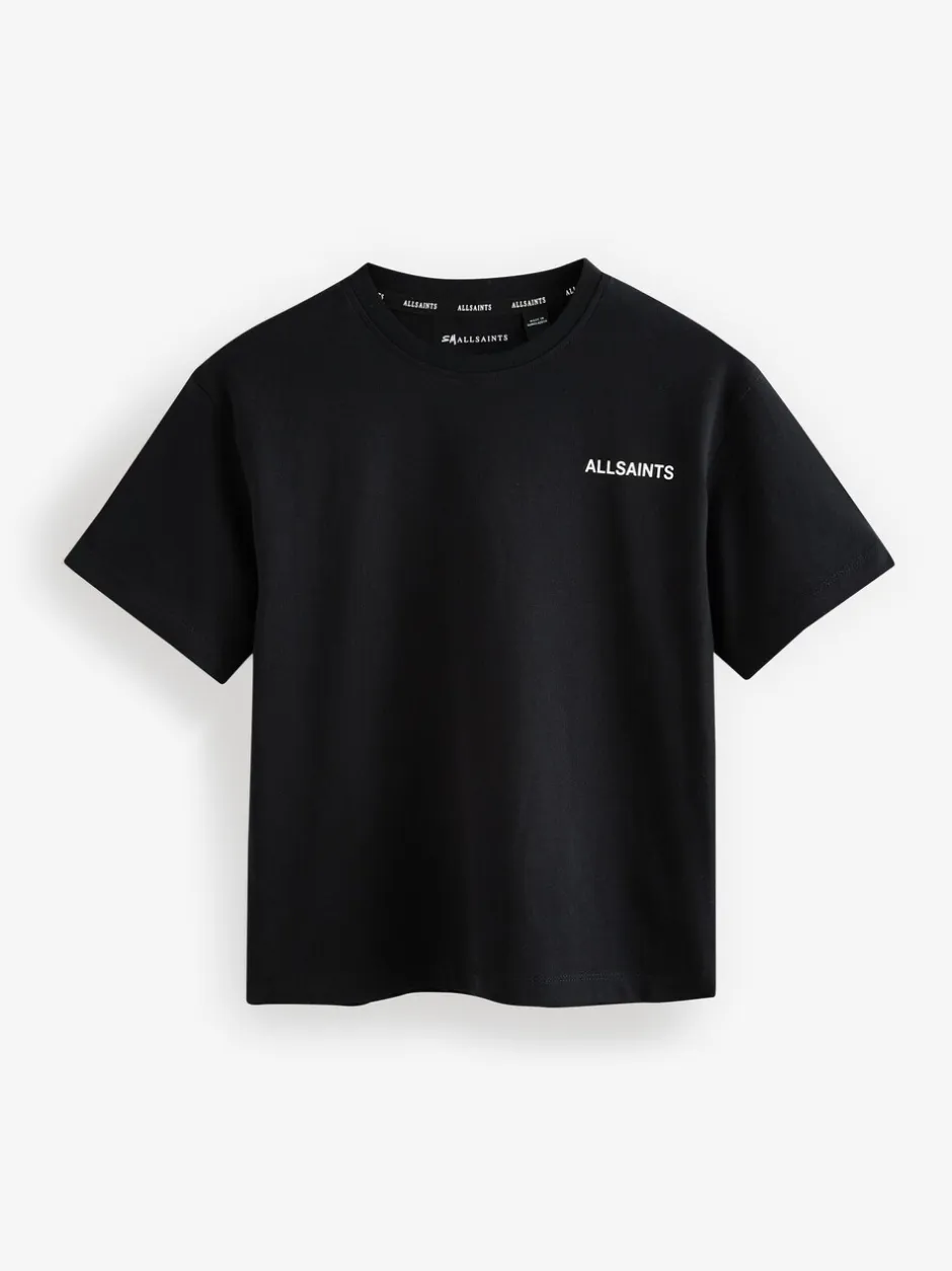 T-Shirts|Tops*smALLSAINTS Zwart/wit - Boys Logo Crew Relaxed T-Shirts 3 Pack