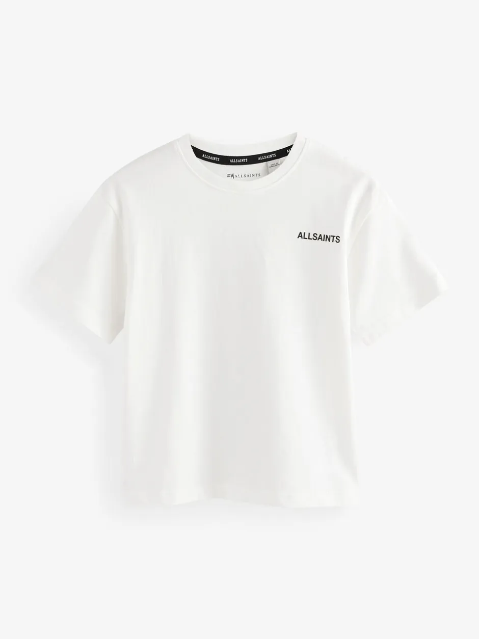 T-Shirts|Tops*smALLSAINTS Zwart/wit - Boys Logo Crew Relaxed T-Shirts 3 Pack