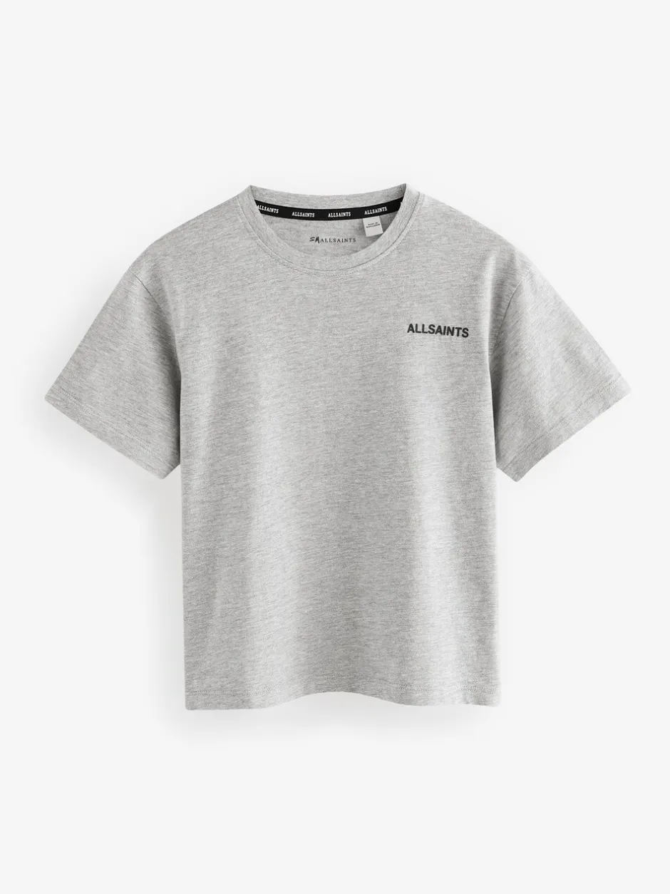 T-Shirts|Tops*smALLSAINTS Zwart/wit - Boys Logo Crew Relaxed T-Shirts 3 Pack
