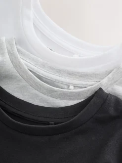 Tops|T-Shirts|Next - T-shirts (3-16 jr) Zwart/wit