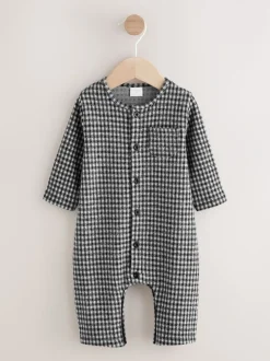 Sets En Combisets|Rompertjes En Tuinbroeken*Next - Babyrompertje (0 mnd-2 jr) Zwart-wit geruit
