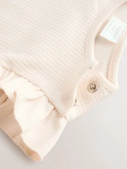 Tuinbroeken*Next Zwart/wit geruite kers - Babyset van rompertje met korte mouwen en tuinbroek (0mnd -2jr)