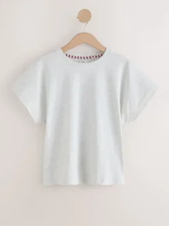 Pyjama's|Loungewear*Next - Short Sleeve Pyjamas 2 Pack Zwart/wit gestreept