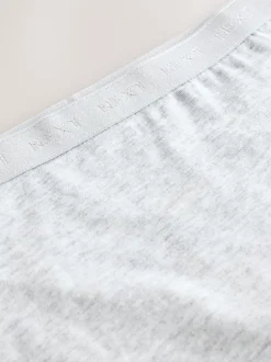 Alle Ondergoed|Next Zwart/wit/grijs - Short Briefs 5 Pack (2-16yrs)