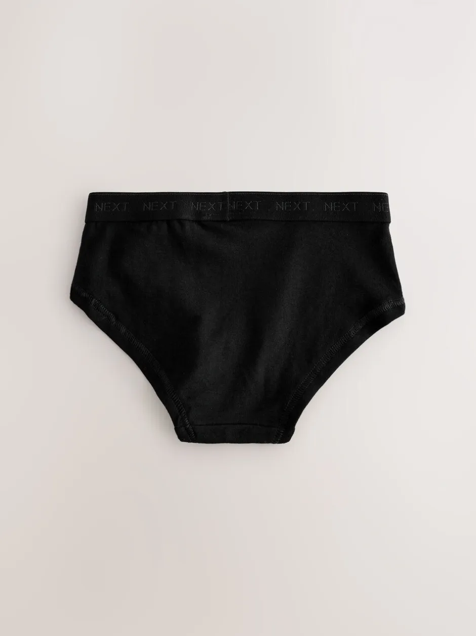 Alle Ondergoed*Next - Verpakking van 7 hipsters (2 - 16 jr) Zwart/wit/grijs