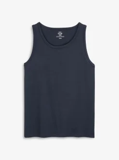 Ondergoed|Ondergoed|Next - Set van 5 100% katoenen hemden met laagjes Zwart/wit/grijs gemêleerd/marineblauw