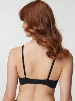 Beha's*Next - Katoenmix ultiem comfort beha's verpakking van 3 Zwart/wit/pastelroze huidskleur