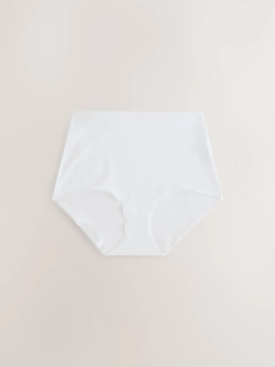 Onderbroeken*Next - Full Briefs Cotton Knickers 10 Pack Zwart/wit/pastelroze huidskleur