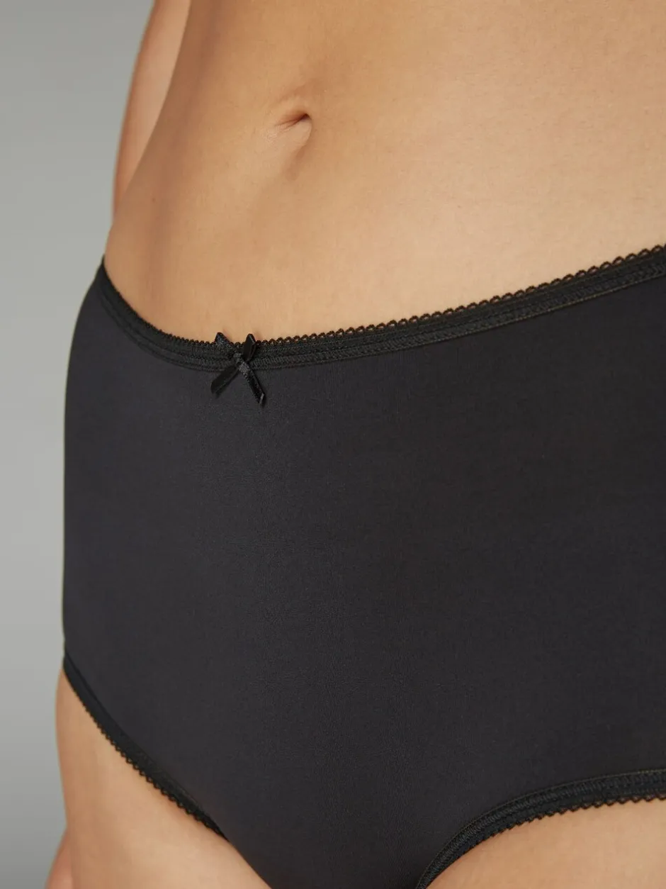 Onderbroeken|Next - Set van 7 slipjes van microvezels Zwart/wit/praline huidskleur