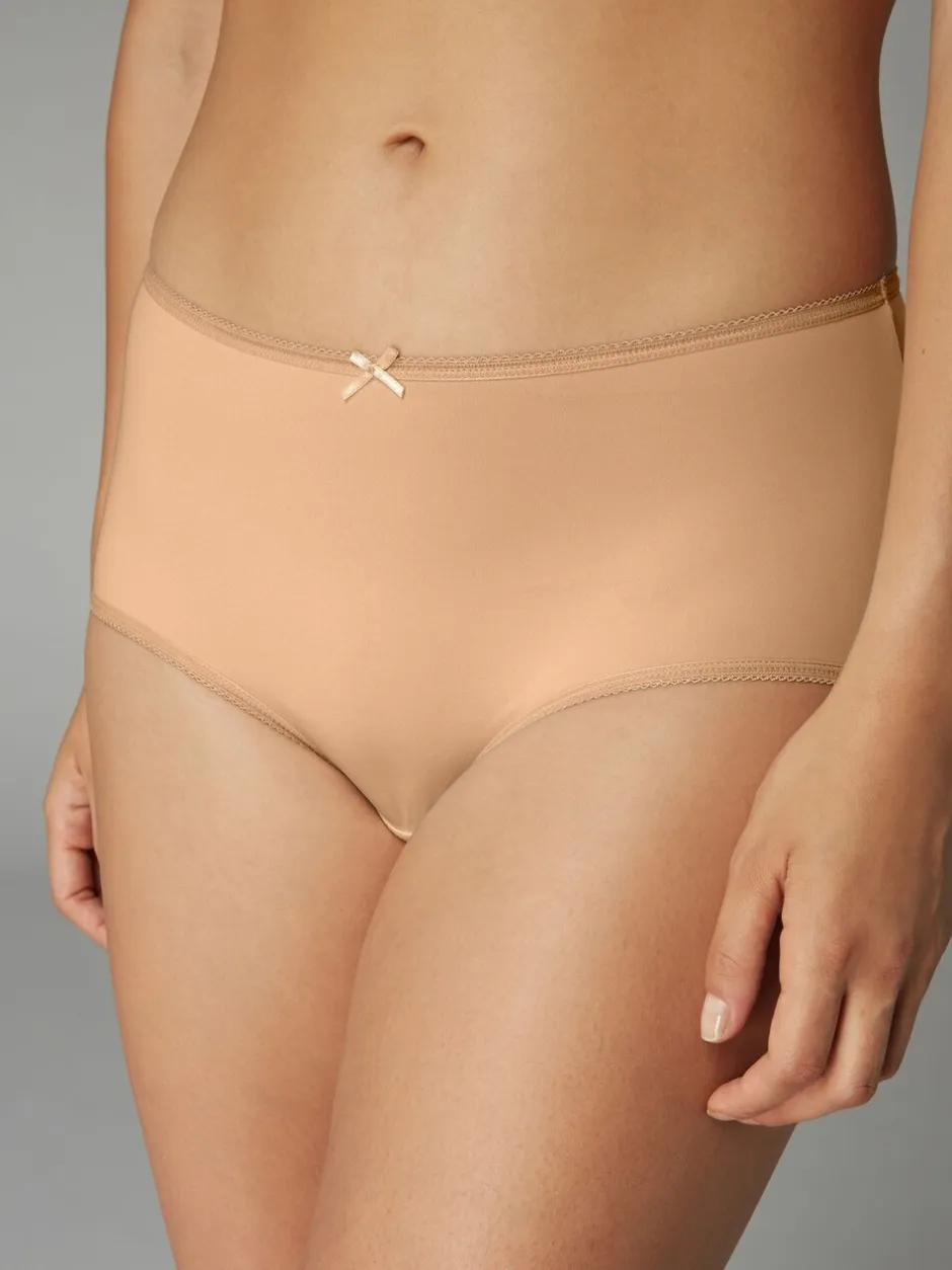 Onderbroeken|Next - Set van 7 slipjes van microvezels Zwart/wit/praline huidskleur
