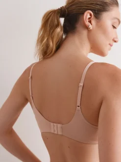 Beha's|Next Zwart/wit/praline huidskleur - A-E Ultimate Comfort Smoothing T-Shirt Beha's 3 Pak
