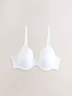 Beha's|Next Zwart/wit/praline huidskleur - A-E Ultimate Comfort Smoothing T-Shirt Beha's 3 Pak